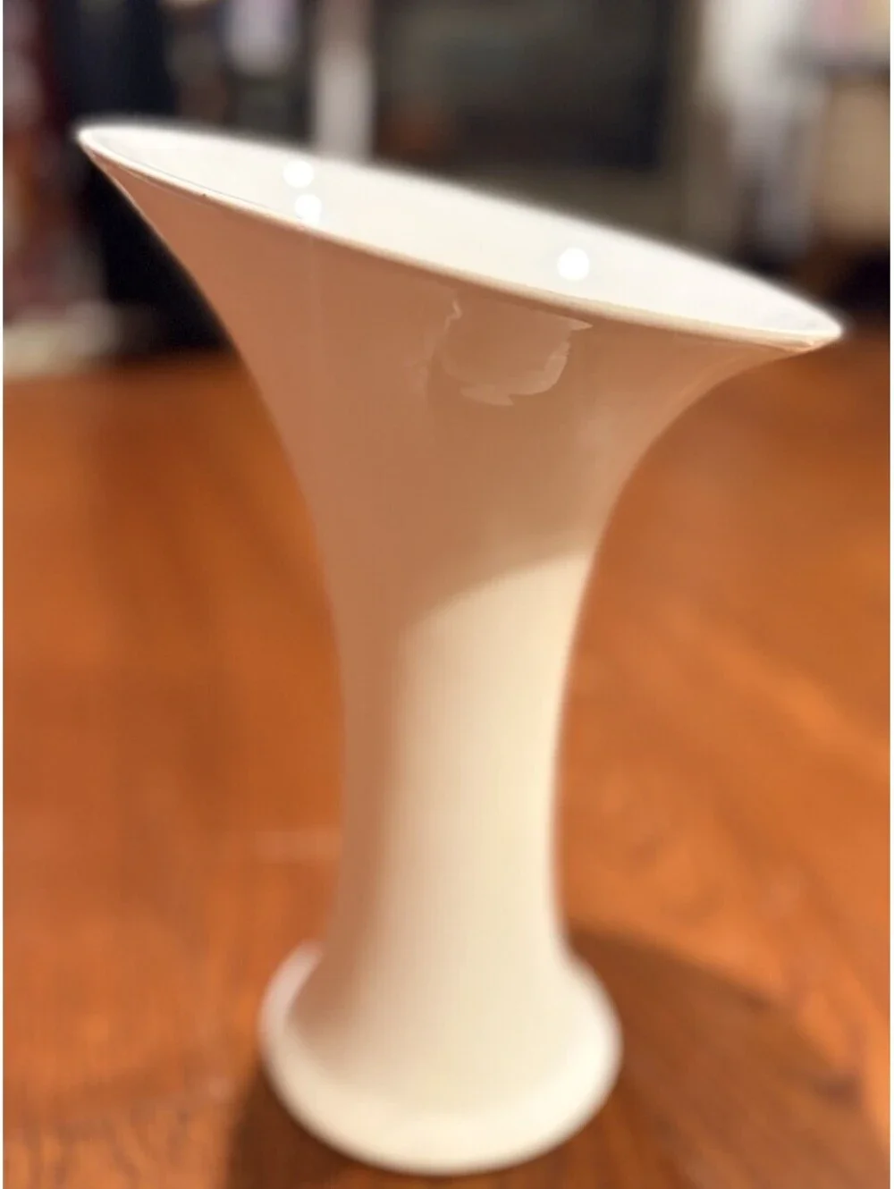 Deartis Ceramic Abstract Vase White Made In Portugal Modern Decor
